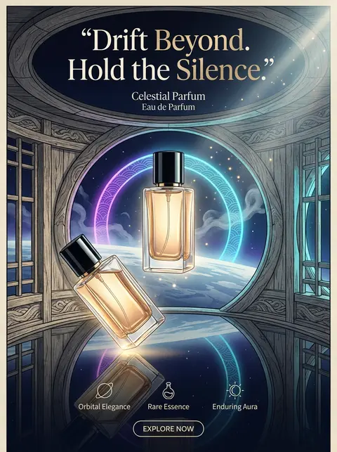 A dreamlike luxury fragrance campaign rendered as a serene ukiyo-e woodblock pri - AI生成图片 1