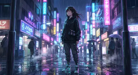 Create an ultra-detailed cinematic anime illustration in the style of a high-bud - AI生成图片 1