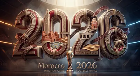 An opulent ultra-detailed 3D event poster celebrating an imaginary 2026 global f - AI生成图片 3
