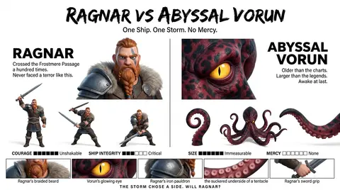 Create a Pixar-style 3D character design reference sheet on a pure white backgro - AI生成图片 2