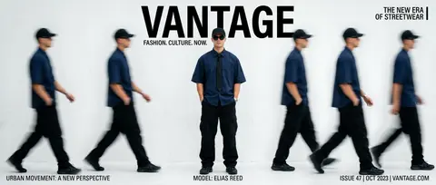 Ultra-realistic fashion magazine cover, minimalist streetwear editorial, young m - AI生成图片 3