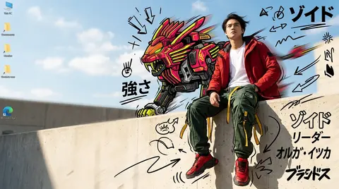 Full-body fashion editorial shot taken from a slightly low angle, emphasizing do - AI生成图片 1