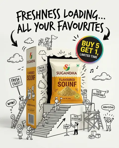 Premium mixed-media advertising poster, vertical 4:5 format, bright off-white st - AI生成图片 2