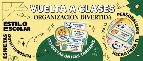 Crear un póster promocional de 3: 2 cuadrado de moda para etiquetas escolares ut - AI生成图片 1