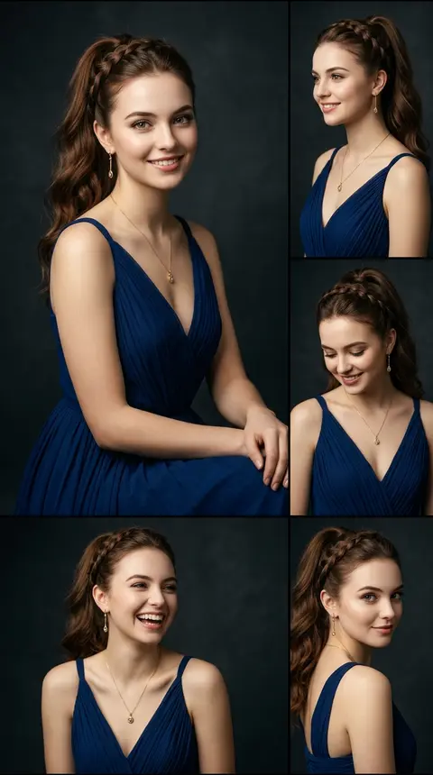 Ultra-realistic IMAX-scale streaming-drama cinematic elegant collage portrait, 9 - AI生成图片 2