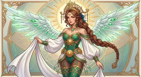 1girl, solo, an ethereal goddess named Serapha Nefari, mythic divine presence, b - AI生成图片 2