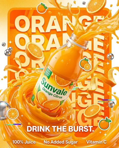 4:5 vertical, 8K, maximalist product mockup fused with liquid chaos. Freshness p - AI生成图片 1