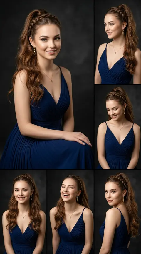 Ultra-realistic IMAX-scale streaming-drama cinematic elegant collage portrait, 9 - AI生成图片 1