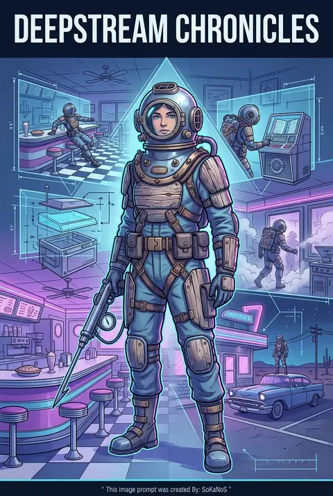 3:4 vertical official game-poster composition, extreme low-angle full-body hero - AI生成图片 2