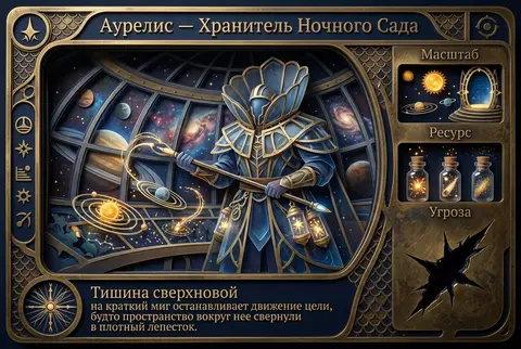 Персонажная карточка для семейной MOBA: величественный небесный садовник, ухажив - AI生成图片 3