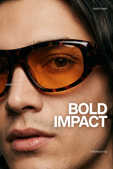 An extreme close-up, high-fashion editorial portrait focusing on the right side - AI生成图片 3