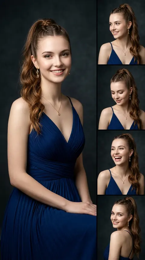 Ultra-realistic IMAX-scale streaming-drama cinematic elegant collage portrait, 9 - AI生成图片 4