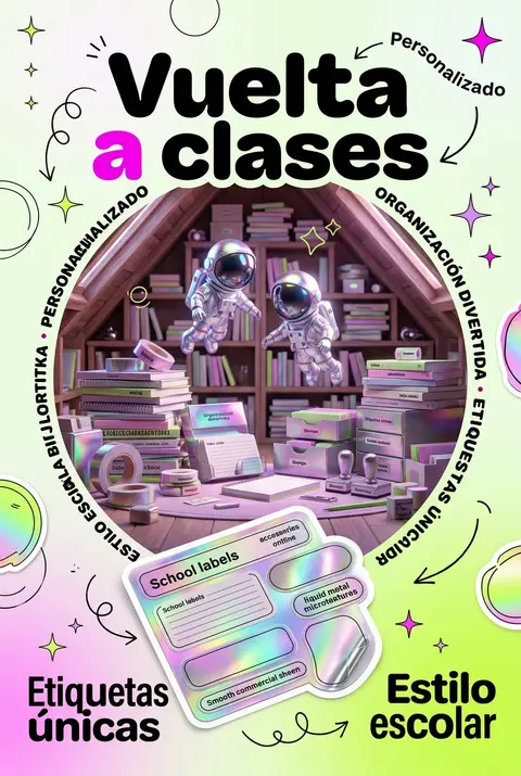 Póster promocional cuadrado 1080x1080, composición centrada y limpia, dos explor - AI生成图片 3