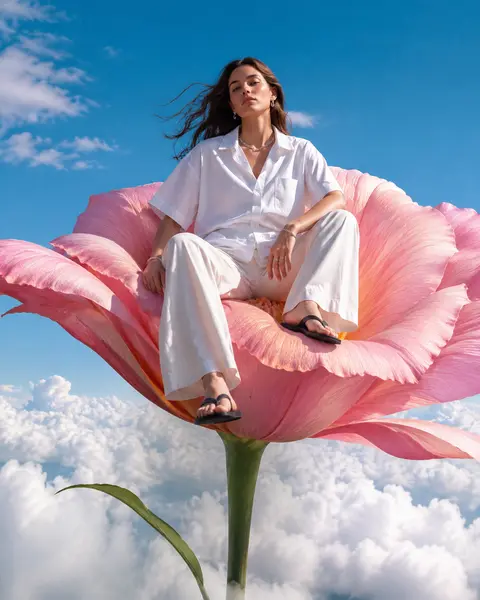 photorealistic high-fashion editorial image, vertical 4:5. A young adult fashion - AI生成图片 2