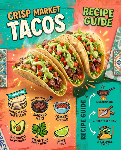 Ultra-viral recipe infographic with a bold editorial food-poster aesthetic. Show - AI生成图片 3