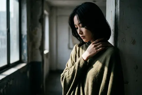 cinematic editorial portrait of Mina Seoyeon, a fictional Seoul alt-pop muse, su - AI生成图片 2