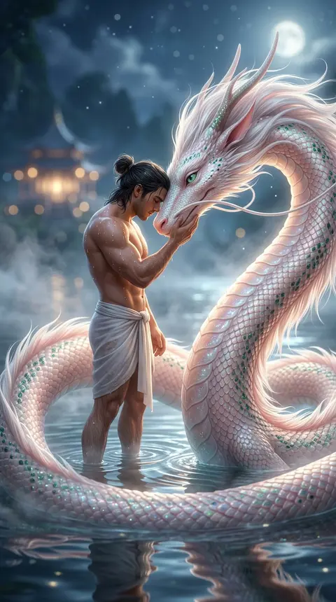 A cinematic medium shot in photorealistic fantasy art style, 9:16 vertical compo - AI生成图片 1