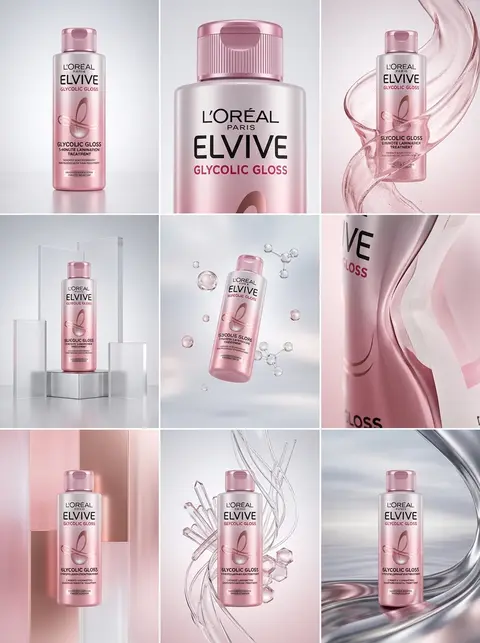 Create a 3×3 luxury campaign image grid in a `3:4` aspect ratio, centered on the - AI生成图片 1