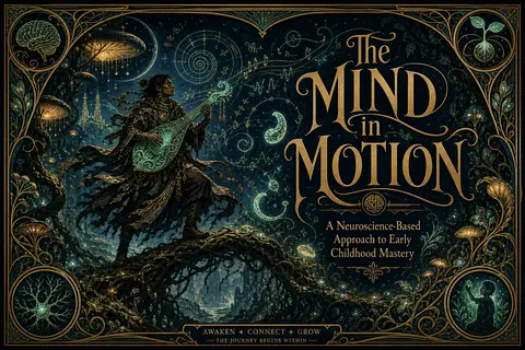 A dramatic art nouveau poster-style book cover set in a bioluminescent night for - AI生成图片 2