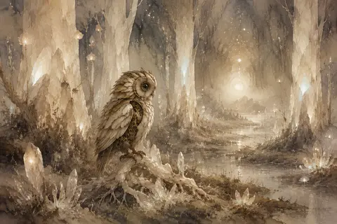 A melancholic, nostalgic watercolor storybook illustration in vertical compositi - AI生成图片 2