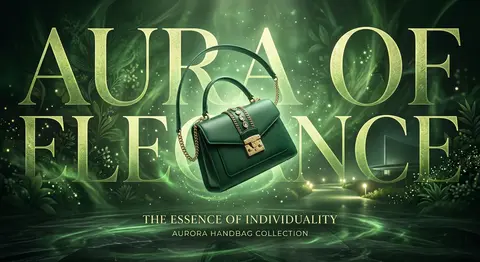 Generate a breathtaking luxury product advertisment of hand bag for girls, be cr - AI生成图片 1