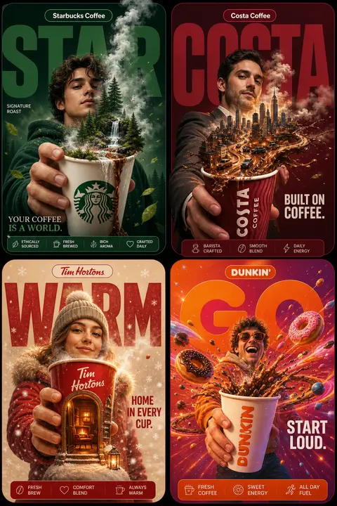 4:5 vertical premium poster, 8K, bold commercial layout × surreal realism 🧠 CO - AI生成图片 2