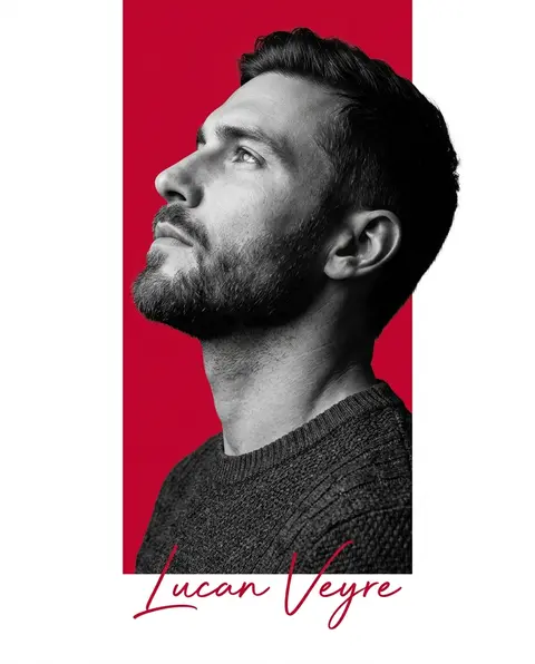 Minimalist editorial portrait poster design featuring a confident male athlete, - AI生成图片 4