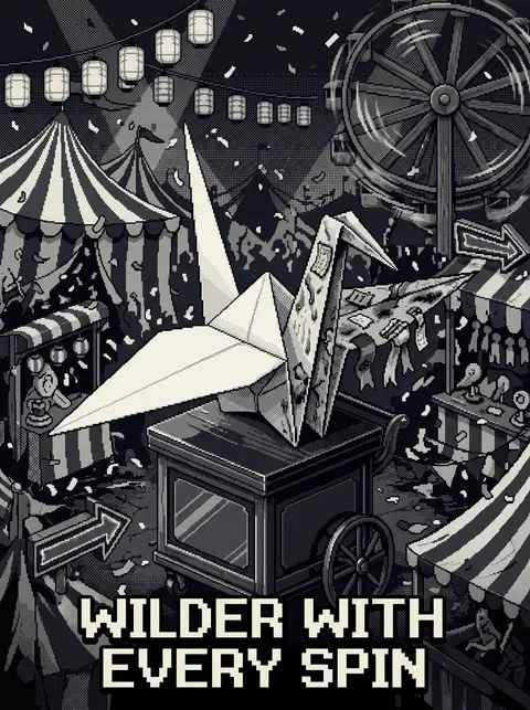 A striking 9:16 advertising poster for a fictional luxury midnight fair, rendere - AI生成图片 2