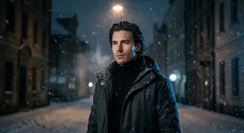 Ultra realistic cinematic portrait of a young man with sharp masculine features - AI生成图片 4