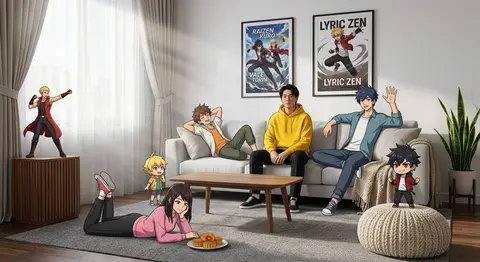 A high-fidelity, wide-angle interior shot captures a surreal mixed-media tableau - AI生成图片 2