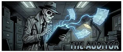 MOBA hero splash art in the style of Venture Bros adult swim cartoon, sinister t - AI生成图片 2
