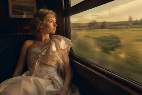 Ultra-realistic cinematic fashion photography of a poised wanderer named Elara V - AI生成图片 3