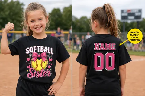 Photorealistic square t-shirt mockup set of a 7-year-old girl with fair skin and - AI生成图片 2