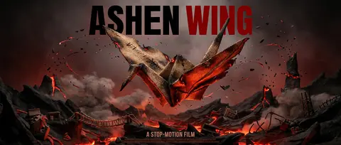 A tense cinematic stop-motion poster featuring a living origami paper crane as t - AI生成图片 2