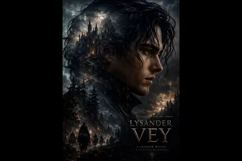 This ultra-cinematic dark fantasy poster is automatically generated using the fa - AI生成图片 2