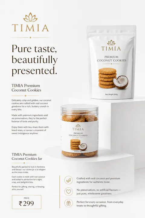 Pure white luxury studio promotional poster, aspect ratio 4:5, using the uploade - AI生成图片 1