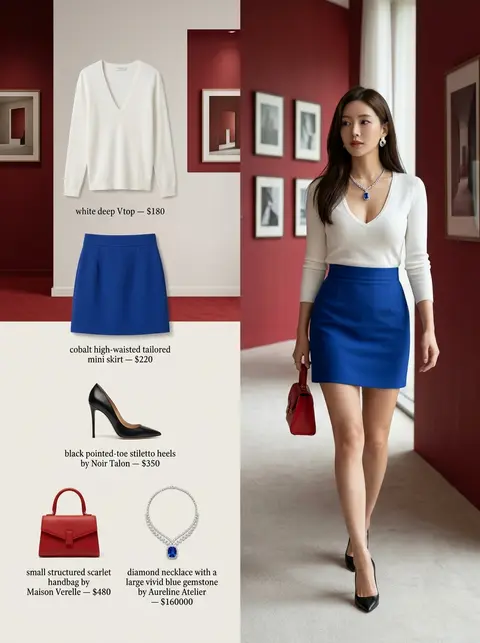 A refined fashion editorial diptych in a 3:4 aspect ratio, divided into two clea - AI生成图片 1