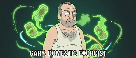 Текст на русском языке Create generated MOBA hero screen in Adult Swim "Rick and - AI生成图片 1