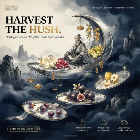 Ultra-luxury vertical campaign poster, 8K cinematic still life in traditional in - AI生成图片 2