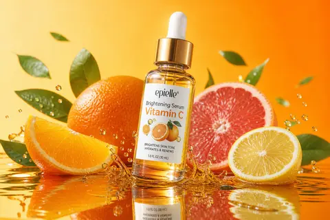 Ultra-high-end photorealistic skincare product photography featuring a clear cyl - AI生成图片 2
