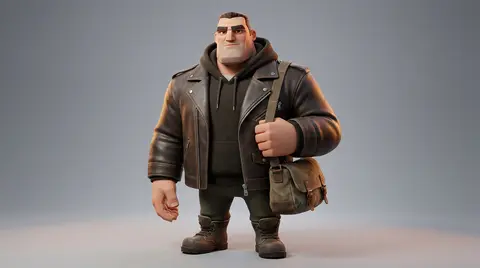 Transform the reference image into an ultra-premium stylized 3D animated feature - AI生成图片 1