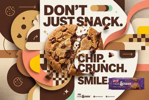 Act as the Global Creative Director for Parle Hide & Seek, thinking like a colla - AI生成图片 3