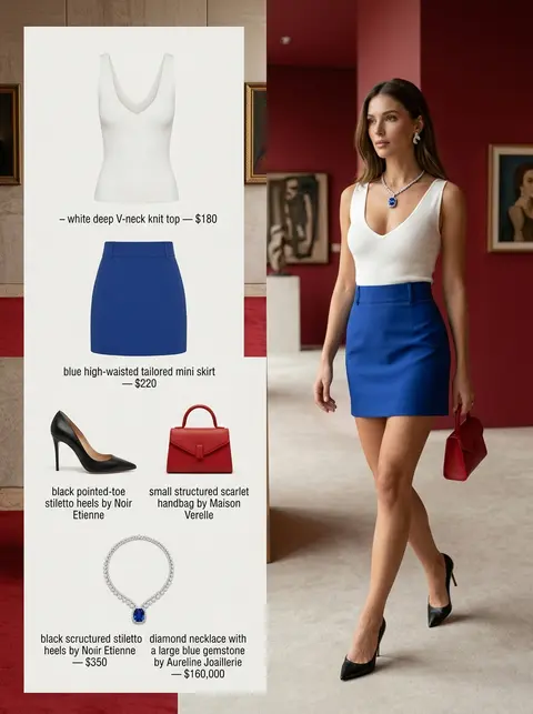 A refined fashion editorial image, 3:4 aspect ratio, divided into two distinct s - AI生成图片 1