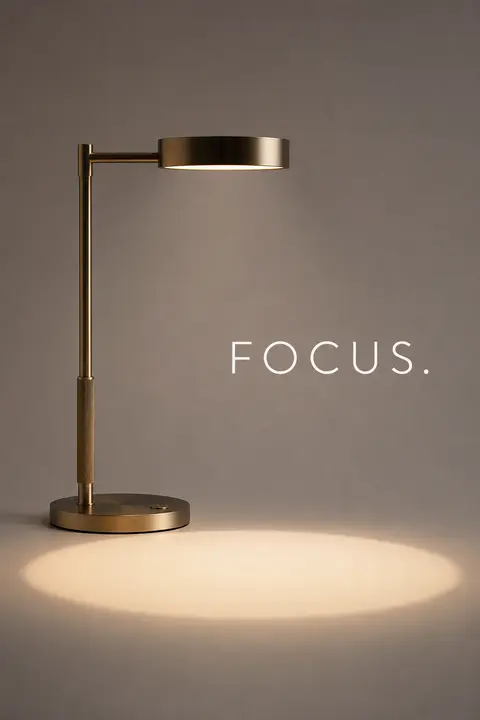 Premium industrial product study.Main Subject: Luxury desk lamp.Creative Directi - AI生成图片 2