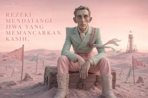 Luxury fashion editorial reimagined as eerie claymation stop-motion: a gaunt lig - AI生成图片 2