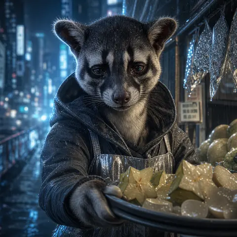16:9 horizontal cinematic close-up, photoreal anthropomorphic animal portrait, a - AI生成图片 2