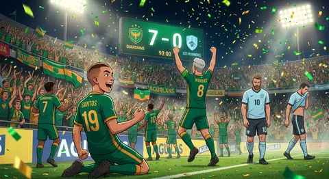 A thunderous championship showdown between two fictional South American football - AI生成图片 4