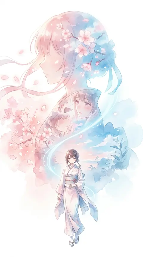 A cinematic vertical character key visual poster titled “INPUT NAME,” composed i - AI生成图片 3