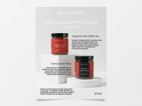 Elegant commercial poster, 4:5 aspect ratio, built from the uploaded product pho - AI生成图片 2
