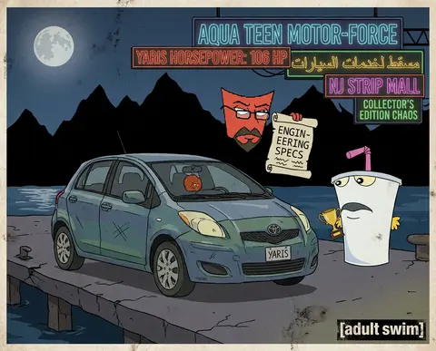 Текст на русском языкеCreate a surreal lo-fi premium automotive poster of Toyota - AI生成图片 1